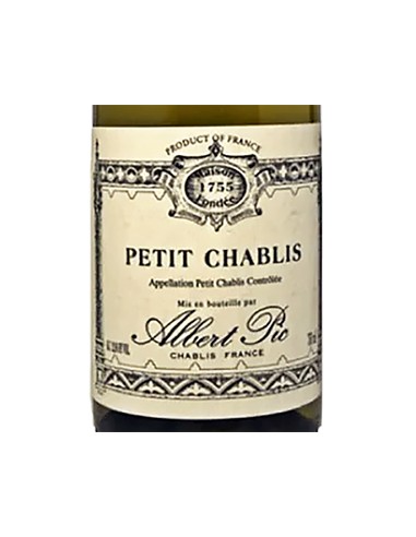 Petit Chablis AOC 2023 (750 ml.) Albert Pic Albert Pic - 2