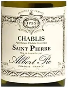 Chablis AOC 'Saint Pierre' 2023 (750 ml.) Albert Pic Albert Pic - 1 2