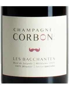 Champagne AOC Brut Rose' 'Les Bacchantes' Vintage 2020 (750 ml.) Corbon Corbon - 1 2