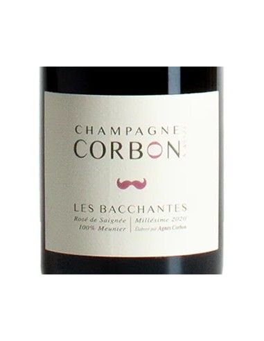 Champagne AOC Brut Rosé 'Les Bacchantes' Jahrgang 2020 (750 ml.) Corbon Corbon - 2