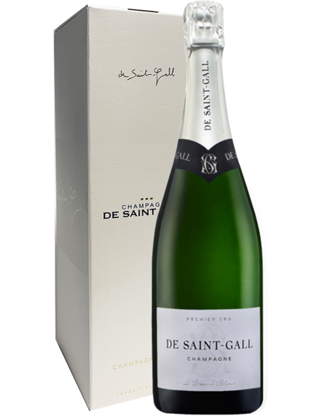 Champagne AOC Brut Premier Cru 'Le Blanc de Blancs' (Magnum 1.5 L boxed) De Saint Gall De Saint Gall - 1