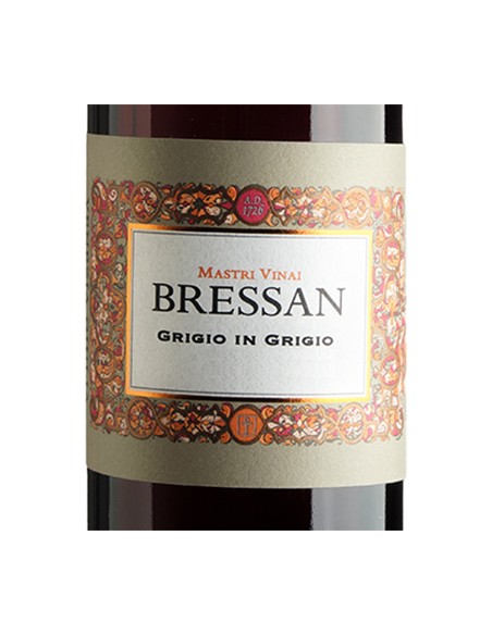Venezia Giulia Pinot Grigio IGT 'Grigio in Grigio' 2020 (750 ml.) Bressan Bressan - 2