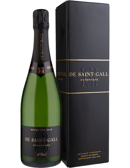 Champagne AOC Grand Cru Blanc de Noirs Brut 'So Dark' Vintage 2016 (750 ml. astucciato) De Saint Gall De Saint Gall - 1