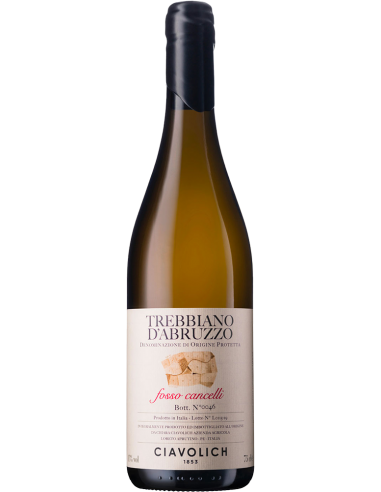 Trebbiano d’Abruzzo DOP 'Fosso Cancelli' 2021 (750 ml.) Ciavolich Ciavolich - 1