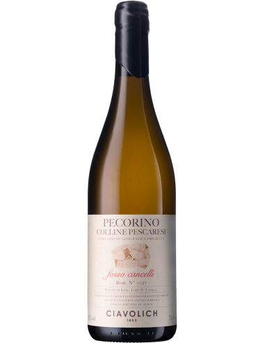 Colline Pescaresi IGP Pecorino 'Fosso Cancelli' 2021 (750 ml.) Ciavolich Ciavolich - 1