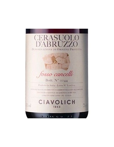 Cerasuolo d'Abruzzo DOP 'Fosso Cancelli' 2022 (750 ml.) Ciavolich Ciavolich - 2