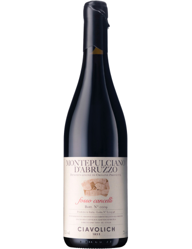 Montepulciano d'Abruzzo DOP 'Fosso Cancelli' 2019 (750 ml.) Ciavolich Ciavolich - 1