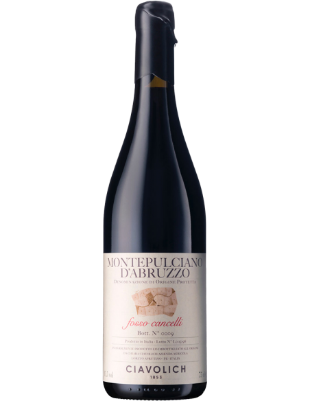 Montepulciano d'Abruzzo DOP 'Fosso Cancelli' 2019 (750 ml.) Ciavolich Ciavolich - 1