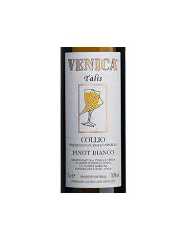 Collio DOC Pinot Bianco 'Talis' 2024 (750 ml.) Venica Venica - 2