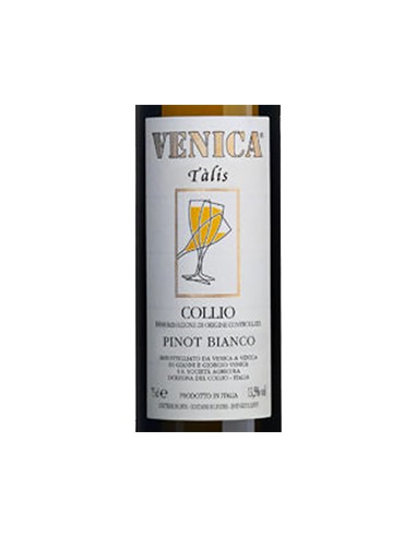 Collio Pinot Bianco DOC 'Talis' 2024 (750 ml.) Venica Venica - 2
