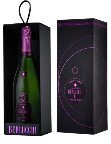 Franciacorta DOCG Rose' 'Nature '61' 2017 (750 ml. cofanetto deluxe) Berlucchi Berlucchi - 1 Franciacorta DOCG Rose' 'Nature '61' 2017 (750 ml. cofanetto deluxe) Berlucchi Berlucchi - 1
