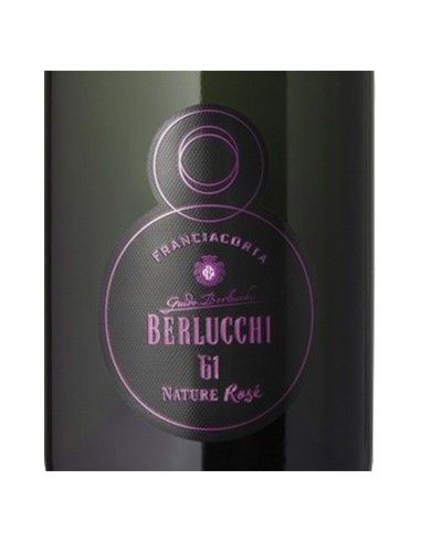 Franciacorta DOCG Rose' 'Nature '61' 2017 (750 ml. cofanetto deluxe) Berlucchi Berlucchi - 3