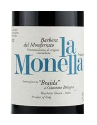 Barbera del Monferrato Frizzante DOC 'La Monella' 2024 (750 ml.) Braida Braida - 2