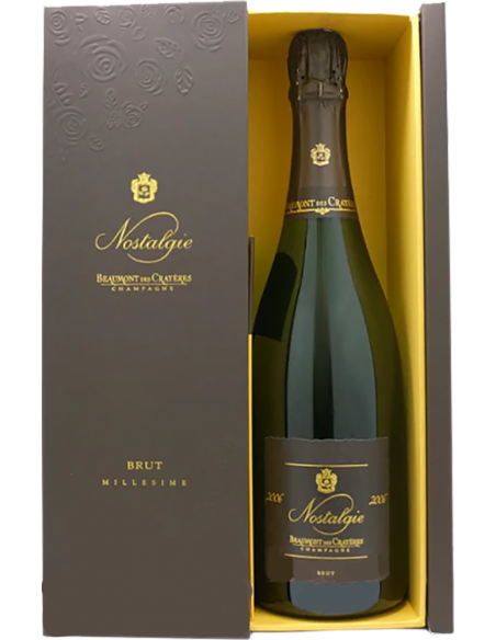 Champagne AOC Blanc de Noirs Brut 'Nostalgie' Millesime' 2006 (750 ml. cofanetto regalo) Beaumont des Crayeres Beaumont des Cray