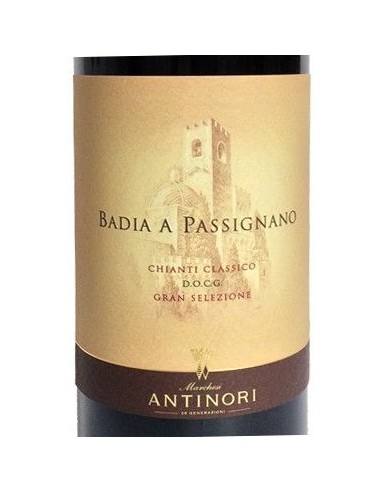 Chianti Classico Gran Selezione DOCG 'Badia a Passignano' 2021 (750 ml.) Antinori Antinori - 2