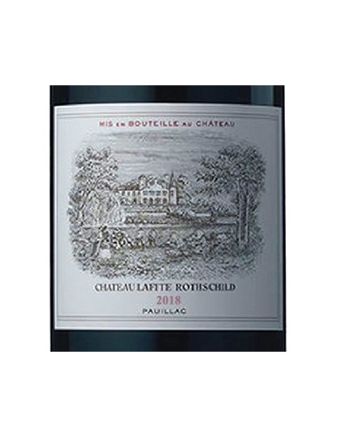 Pauillac AOC Premier Grand Cru Classe' 'Chateau Lafite Rothschild' 2018 (750 ml.) Chateau Lafite Rothschild Chateau Lafite Roths