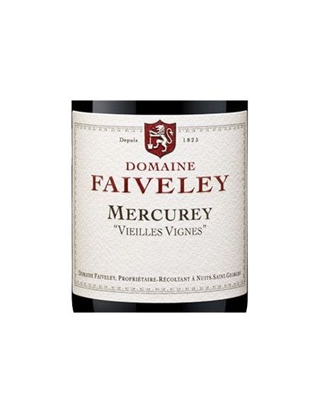Mercurey AOC Pinot Noir 'Vieilles Vignes' 2022 (750 ml.) Joseph Faiveley Faiveley - 2 Mercurey AOC Pinot Noir 'Vieilles Vignes' 2022 (750 ml.) Joseph Faiveley Faiveley - 2