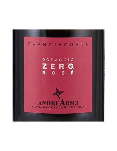 Franciacorta DOCG Zero Dosage Rose' 2025 (750 ml.) Andrea Arici Andrea Arici - 2