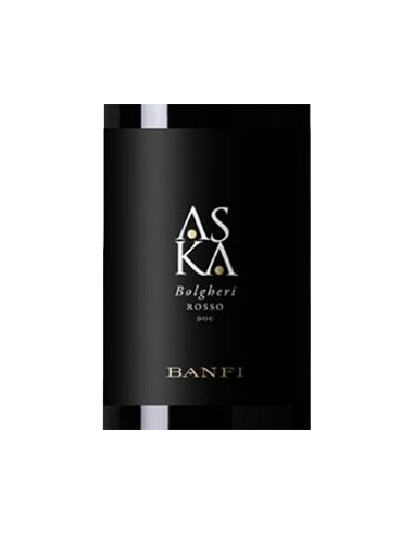 Bolgheri Rosso DOC 'Aska' 2022 (750 ml.) Banfi Banfi - 2