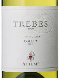 Collio DOC Ribolla Gialla 'Trebes' 2022 (750 ml.) Attems Attems - 1 2