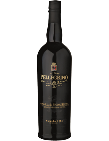 Marsala Superiore Riserva Ambra Semisecco DOC 1985 (750 ml. cassetta in legno) Pellegrino Pellegrino - 2