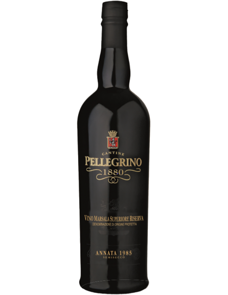 Marsala Superiore Riserva Ambra Semisecco DOC 1985 (750 ml. wooden box) Pellegrino Pellegrino - 2
