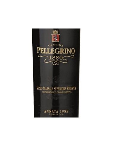 Marsala Superiore Riserva Ambra Semisecco DOC 1985 (750 ml. Holzkiste) Pellegrino Pellegrino - 3