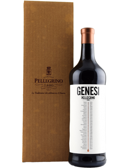 Marsala Superiore Riserva Rubino DOC 'Genesi' (750 ml. avec etui) Pellegrino Pellegrino - 1