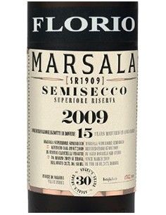 Marsala Semisecco Superiore Riserva DOC 'SR1909' 2009 (750 ml.) Florio Florio - 1 2