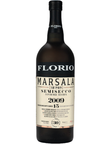 Marsala Semisecco Superiore Riserva DOC 'SR1909' 2009 (750 ml.) Florio Florio - 1