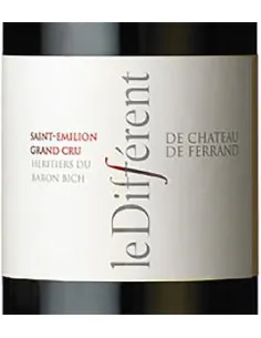 Saint-Emilion AOC Grand Cru 'Le Different' 2018 (750 ml.) Chateau de Ferrand Chateau de Ferrand - 1 2