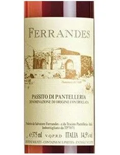 Passito di Pantelleria DOC 'Decennale' 2014 (375 ml) Ferrandes Ferrandes - 1 2