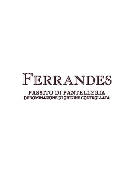 Passito di Pantelleria DOC 'Decennale' 2014 (375 ml) Ferrandes Ferrandes - 3