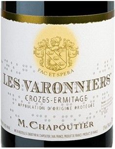 Crozes Ermitage AOC Syrah 'Les Varonniers' 2017 (750 ml.) M. Chapoutier M. Chapoutier - 1 2
