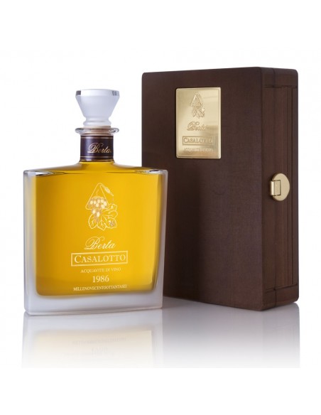 Grappa Invecchiata 25 Years 'Casalotto' 1992 (700 ml. wooden box) Berta Distillerie Berta Distillerie - 1