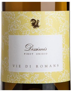 Friuli Isonzo DOC Pinot Gris 'Dessimis' 2023 (750 ml.) Vie dei Romans Vie di Romans - 1 2