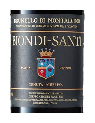 Brunello di Montalcino DOCG 'Tenuta Greppo' 2019 (750 ml.) Biondi Santi Biondi Santi - 2