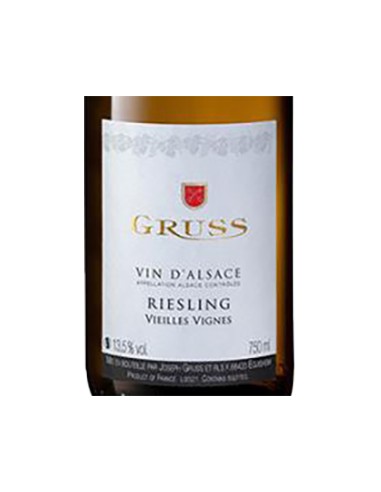 Alsace AOC Riesling 'Vieilles Vignes' 2024 (750 ml.) Gruss Gruss - 2