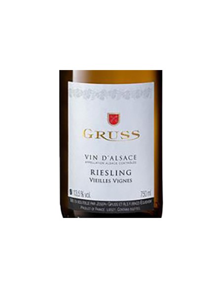 Alsace AOC Riesling 'Vieilles Vignes' 2024 (750 ml.) Gruss Gruss - 2