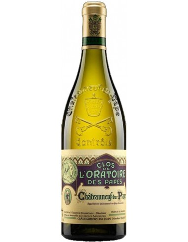 Chateauneuf-du-Pape Blanc AOC 2024 (750 ml.) Clos de l'Oratoire Des Papes Clos de l’Oratoire des Papes - 1