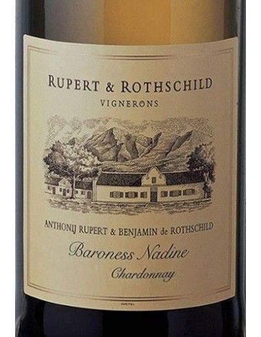 South Africa Western Cape WO Chardonnay 'Baroness Nadine' 2023 (750 ml.) Rupert & Rothschild Vignerons Rupert & Rothschild Vigne