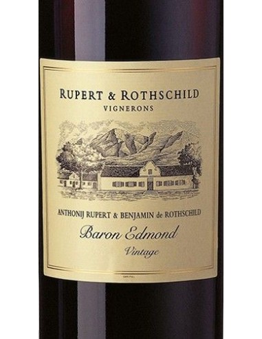 South Africa Western Cape WO 'Baron Edmond' 2020 (750 ml.) Rupert & Rothschild Vignerons Rupert & Rothschild Vignerons - 2