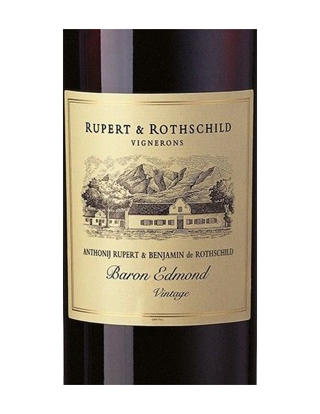 South Africa Western Cape WO 'Baron Edmond' 2020 (750 ml.) Rupert & Rothschild Vignerons Rupert & Rothschild Vignerons - 2