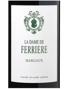 Margaux Rouge AOC 'La Dame de Ferriere' Organic 2018 (750 ml.) Chateau Ferrier Chateau Ferriere - 1 2
