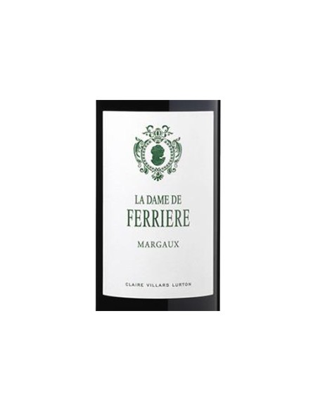 Margaux Rouge AOC 'La Dame de Ferriere' Organic 2018 (750 ml.) Chateau Ferrier Chateau Ferriere - 2