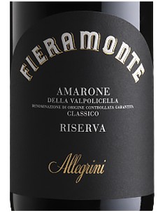 Amarone della Valpolicella Classico Riserva DOCG 'Fieramonte' 2016 (750 ml.) Allegrini Allegrini - 1 2