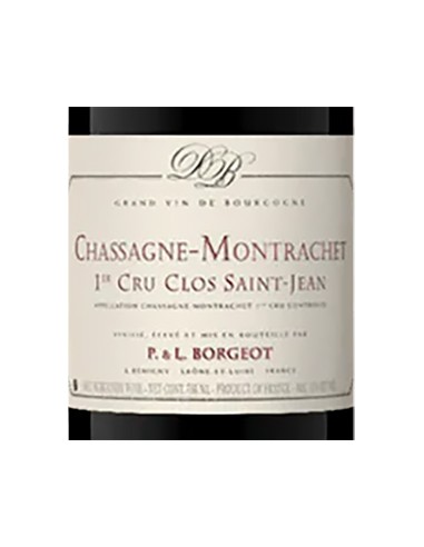 Chassagne-Montrachet AOC Premier Cru Pinot Noir 'Clos St. Jean' 2022 (750 ml.) Domaine Borgeot Borgeot - 2