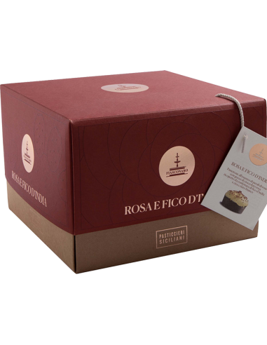 Panettone 'Rose und Kaktusfeige' (1 kg. Geschenkpackung) Fiasconaro Fiasconaro - 3