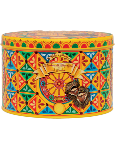 Panettone Dolce & Gabbana 'Glasierte Kastanien und Gianduja' (1 Kg. Deluxe Geschenkbox) Fiasconaro Fiasconaro - 1