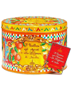 Panettone Dolce & Gabbana 'Citrus and Saffron' (1 Kg. deluxe gift box) Fiasconaro Fiasconaro - 1